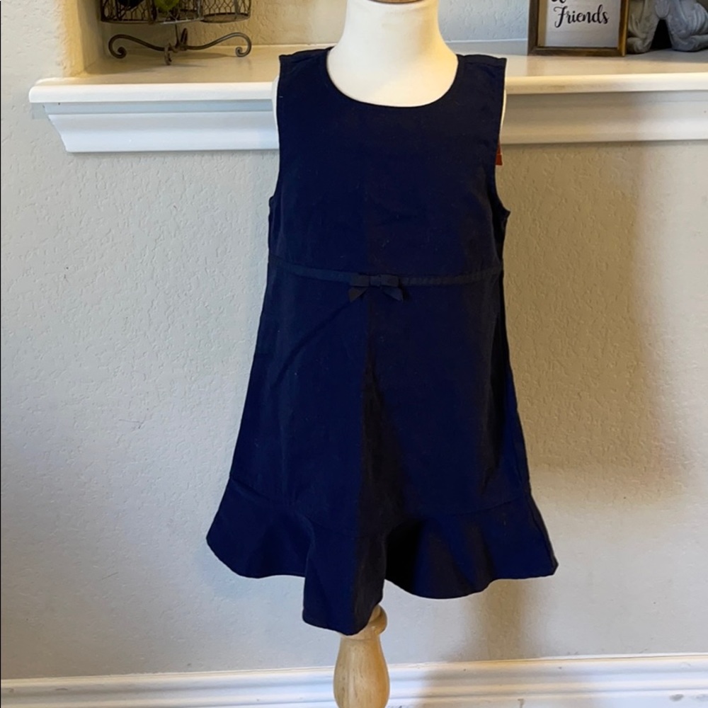 Girl Navy Blue Dress